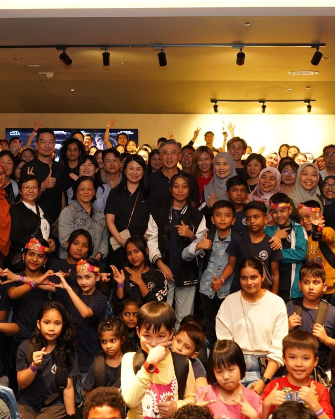 BE BRINGS EDUCATION AND CARE SUPPORT TO 148 CHILDREN THROUGH SCHOOL SUPPLIES AND A MEANINGFUL MOVIE NIGHT