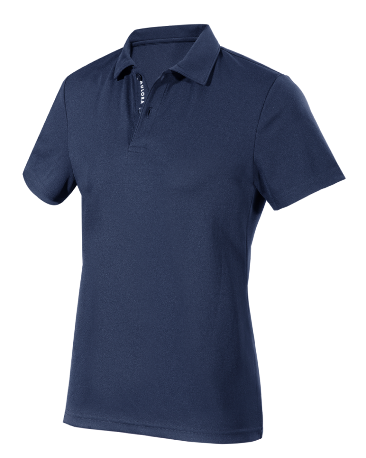AULORA Polo Shirt with KODENSHI® - Women - Midnight Blue