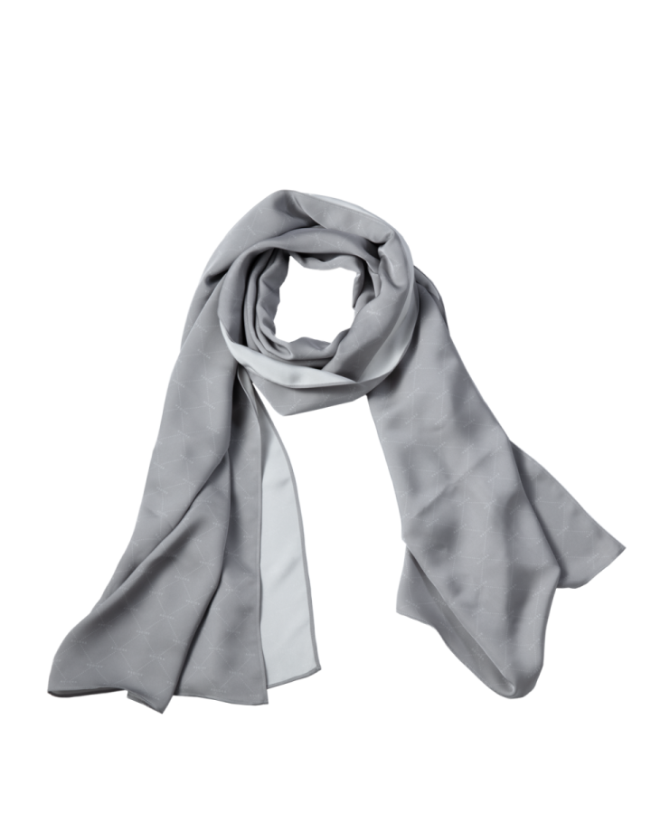 AULORA Shawl with KODENSHI® - EXCLUSIVE COLLECTION GREY (FREE SIZE)