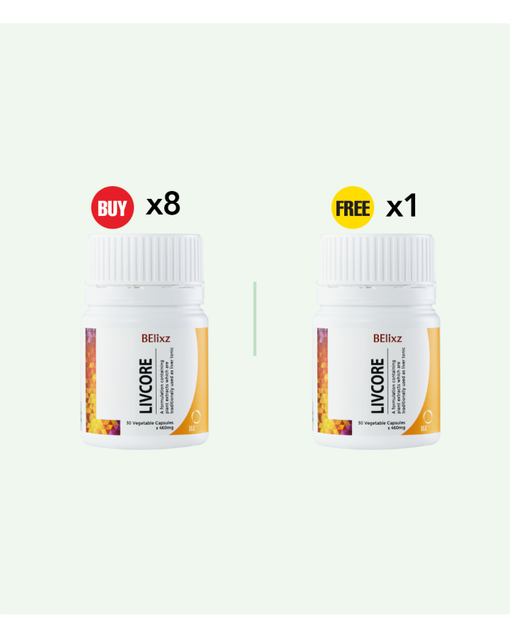 Buy 8x BElixz LIVCORE (30caps) Free 1x BElixz LIVCORE (30caps)