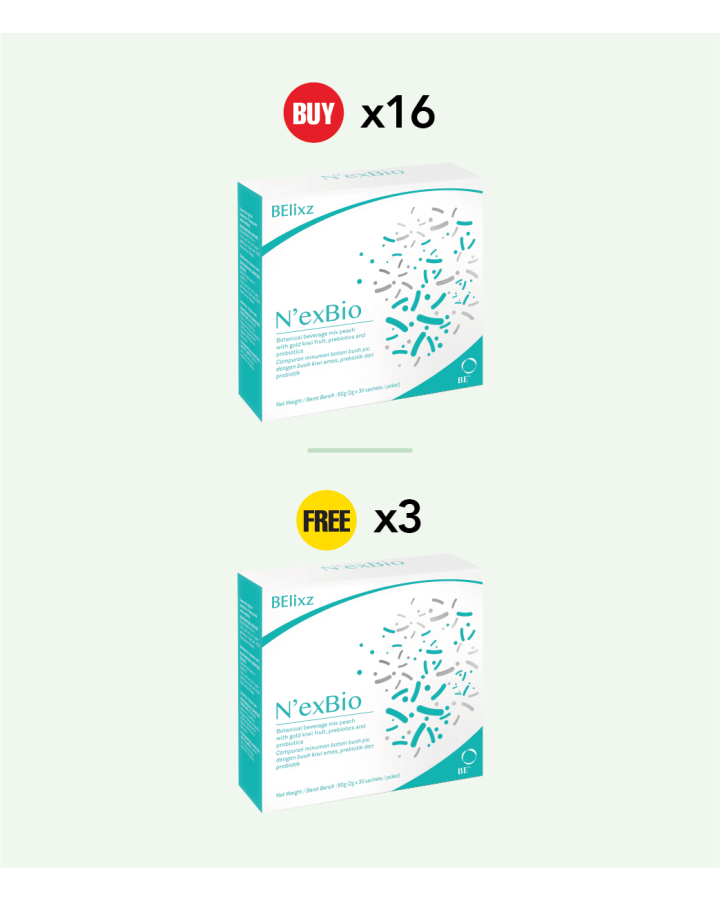 Buy 16x BElixz N'exBio (30s) Free 3x BElixz N'exBio (30s)