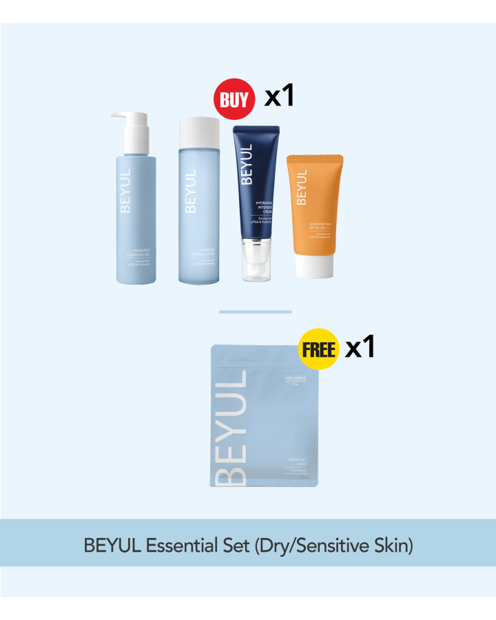 BEYUL Essential Set (Dry/Sensitive Skin)