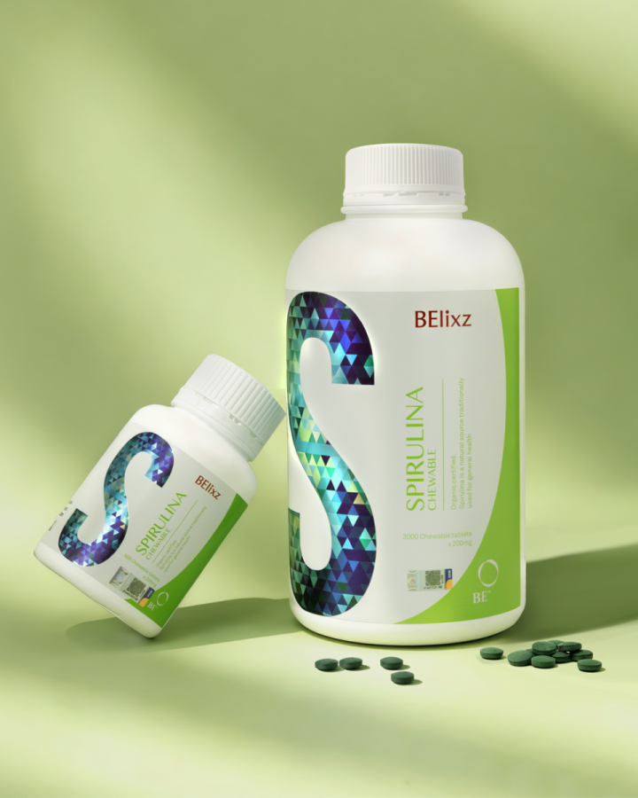 BElixz SPIRULINA CHEWABLE