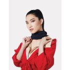 AULORA Scarf with KODENSHI® - Black (FREE SIZE) - 2 Pieces