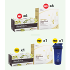 Buy 6x BElixz SlendMeal PRO (15s) + 6x BElixz SlendGlow (30s) Free 1x BElixz SlendMeal PRO (15s) + 1x BElixz SlendGlow (30s) + 1x BElixz SHAKER (BLUE)(500ML)