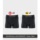 Buy 5x AULORA Boxer with KODENSHI® - Classic - Black Free 1x AULORA Boxer with KODENSHI® - Classic - Black