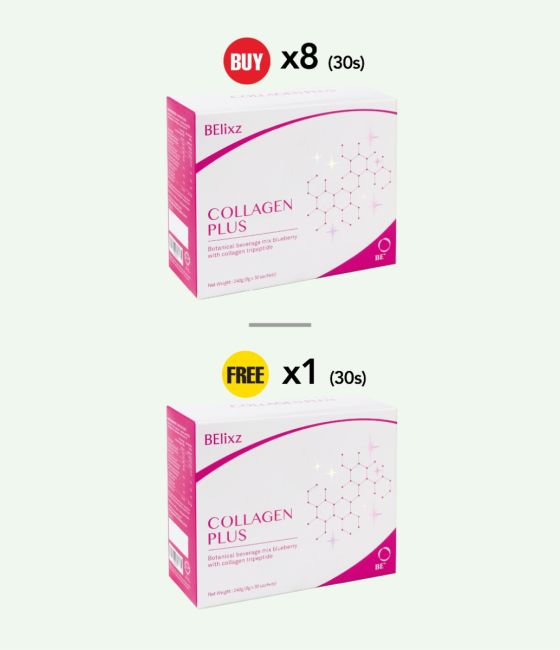 Buy 8x BElixz COLLAGEN PLUS (30s) Free 1x BElixz COLLAGEN PLUS (30s)