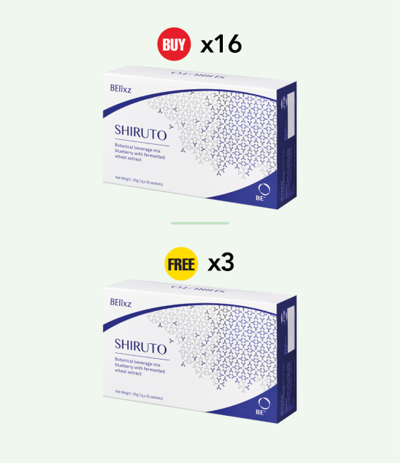 Buy 16x BElixz SHIRUTO (30s) Free 3x BElixz SHIRUTO (30s)