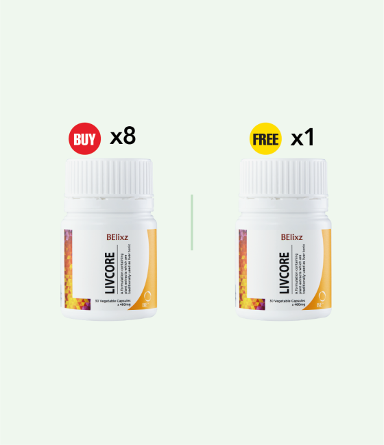 Buy 8x BElixz LIVCORE (30caps) Free 1x BElixz LIVCORE (30caps)