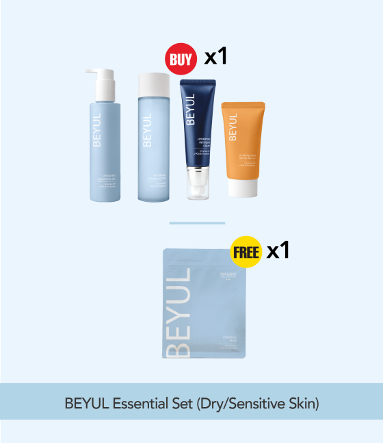 BEYUL Essential Set (Dry/Sensitive Skin)