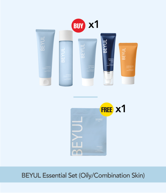 BEYUL Essential Set (Oily/Combination Skin)